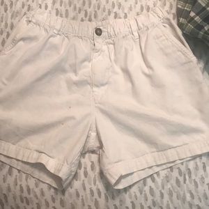Mens bearbottom white shorts Size Medium